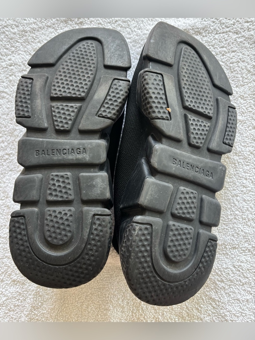 Balenciaga Black Speed 2.0 Sock Sneakers - Picture 4 of 8